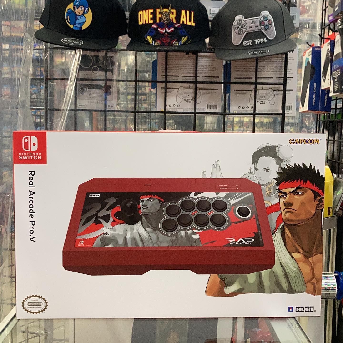 Nintendo Switch - RYU  HORI Nintendo Switch Real Arcade Pro V (Street Fighter Ryu